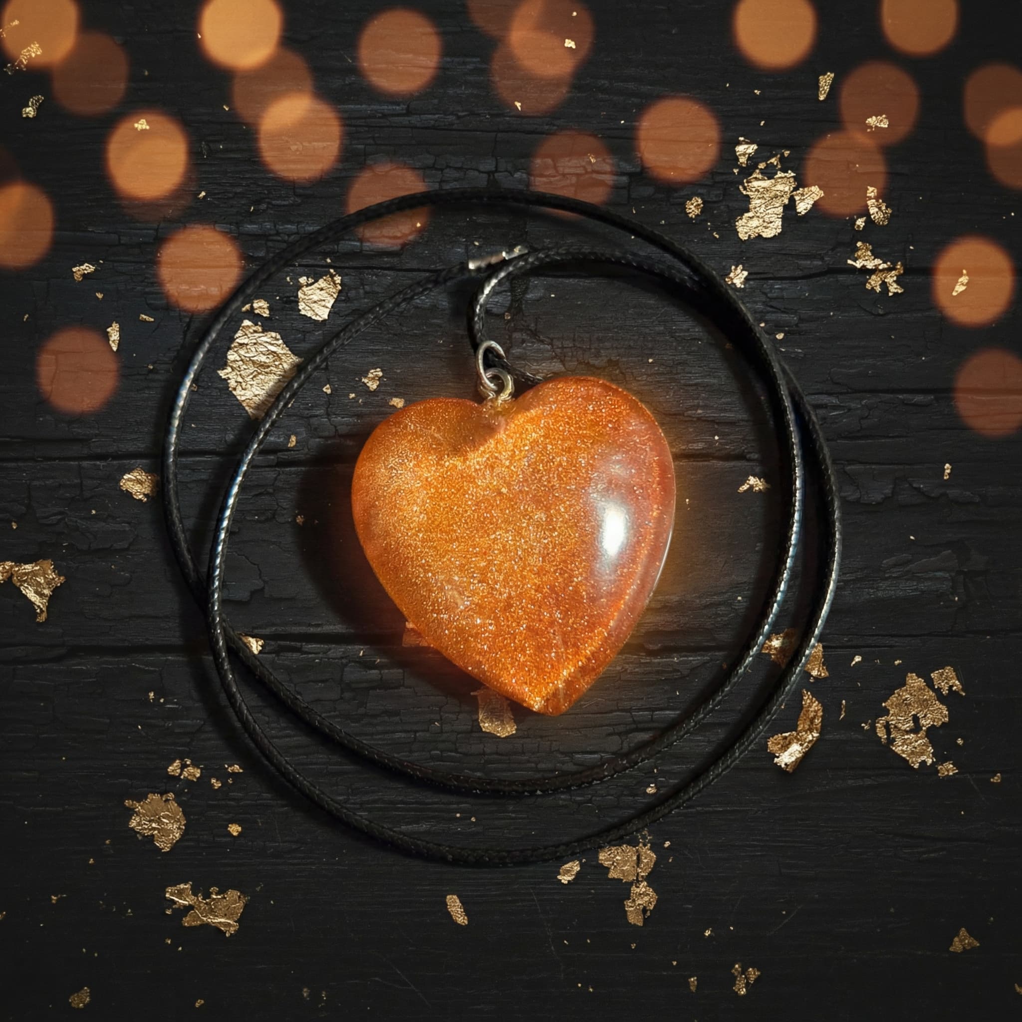 Golden Heart Pendant